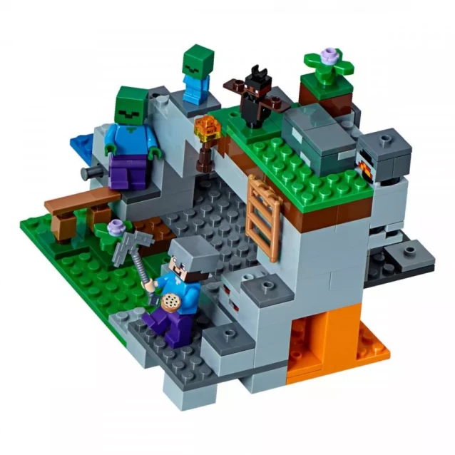 Конструктор LEGO Minecraft Печера Зомбі (21141) - 1