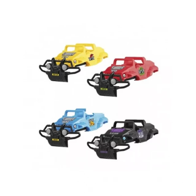 MONSTER SMASH-UPS Игровой набор CRASH CAR на р/у – БИТВА КОМАНД (2 модели, 4 корпуса, аккум.4.8V) - 8