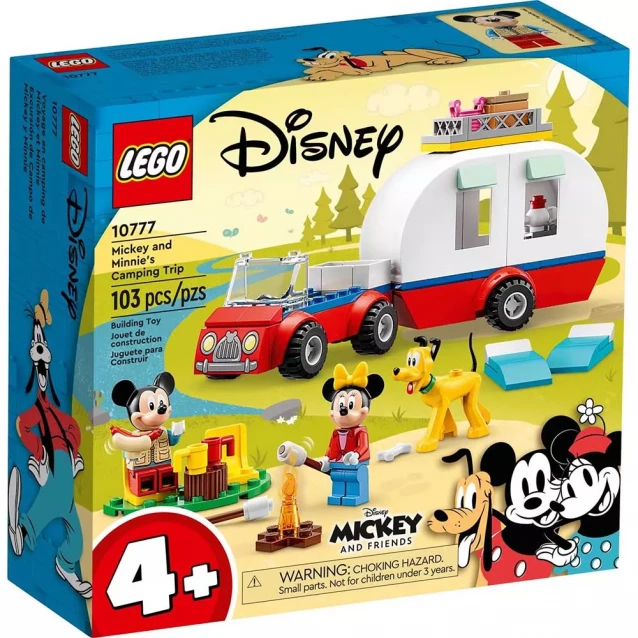 Конструктор LEGO Disney Туристический поход Микки Маус и Минни Маус (10777) - 1