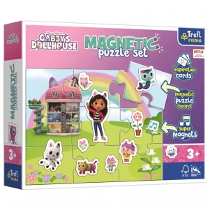 Пазлы магнитные Trefl Габи изучает мир (93383) детская игрушка
