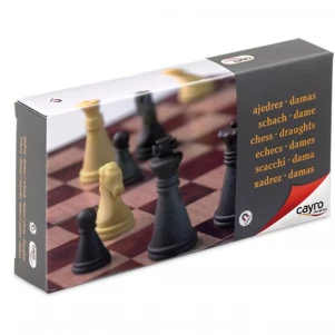 Гра настільна Cayro 2в1 Шашки та шахи (450) дитяча іграшка