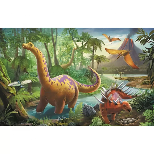 Пазли Trefl Міграція динозаврів 60 ел (17319) - 2