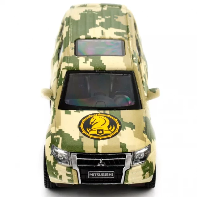 Автомодель TechnoDrive Шеврони Героїв Mitsubishi Pajero 4WD Turbo 47 ОМБр (250361M) - 8