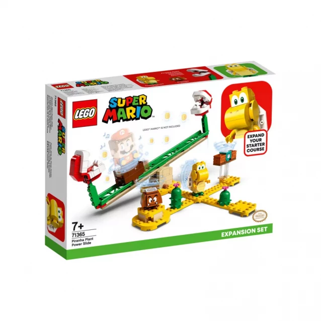 Конструктор LEGO Super Mario Дрифт-заезд с Растением-Пираньей. Дополнительный уровень (71365) - 1