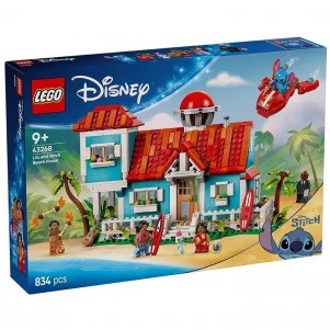 Конструктор LEGO Disney Пляжний будинок Ліло і Стіч (43268) - ЛЕГО