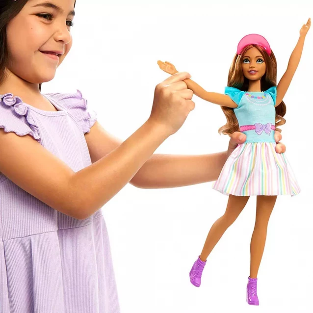 Лялька Barbie Моя перша Барбі Шатенка з зайченям (HLL21) - 9