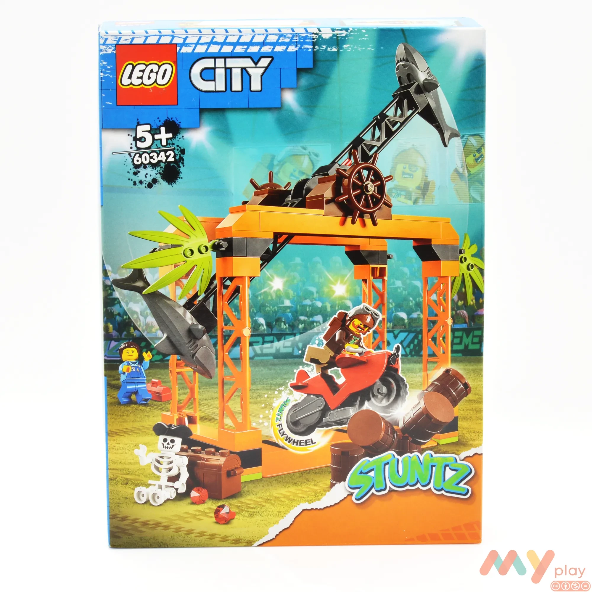 Конструктор Lego City Stuntz Каскадерське завдання «Напад Акули» (60342) - ФОТО в 360° - 1
