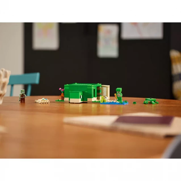 Конструктор LEGO Minecraft Пляжний будинок у формі черепахи (21254) - 10
