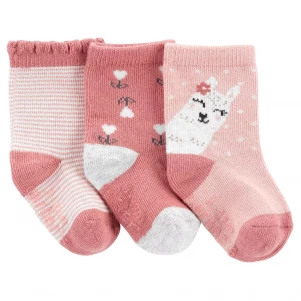 Шкарпетки Carter's для дiвчинки 46-61 см 3 шт (1M138110_0-3) - для дітей
