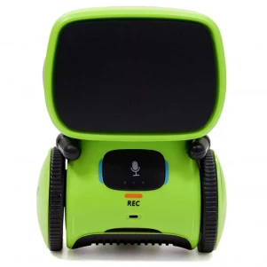 Интерактивный робот AT-ROBOT с голосовым управлением зеленый, озвуч.укр. (AT001-02-UKR) детская игрушка