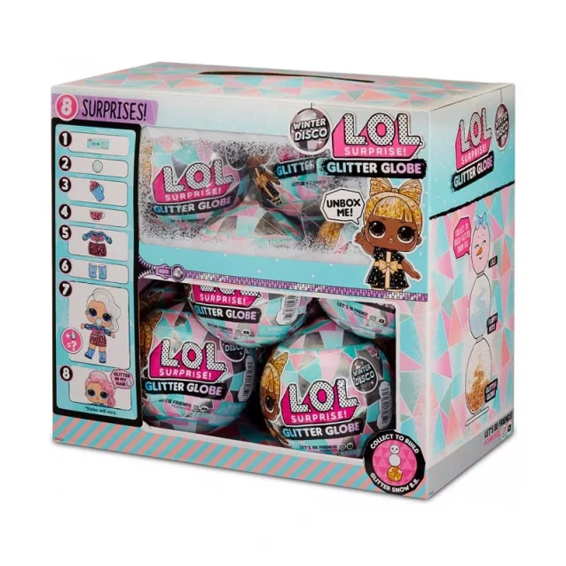 Кукла L.O.L. SURPRISE! серии Winter Disco - Блестящий слой (561606) - 5