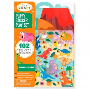 Наліпки Let's Craft Фантастичні світи Дино-парк (PSB005) дитяча іграшка