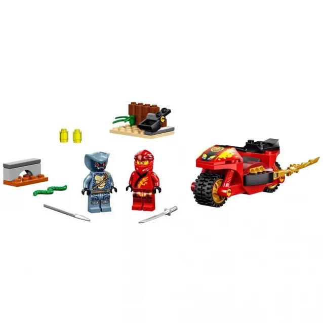 Конструктор LEGO Мотоцикл Із Мечами Кая (71734) - 4