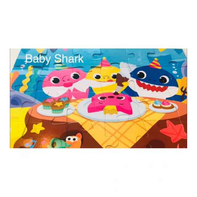 SM Pazzle Пазл «Baby Shark»(46см * 61 см; 24 части) - 2