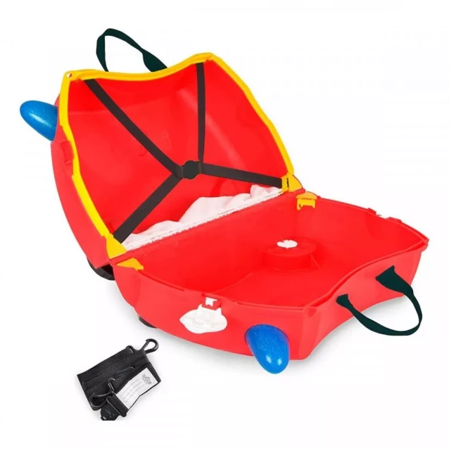 TRUNKI детский чемодан для путешествий Frank FireTruck - 6