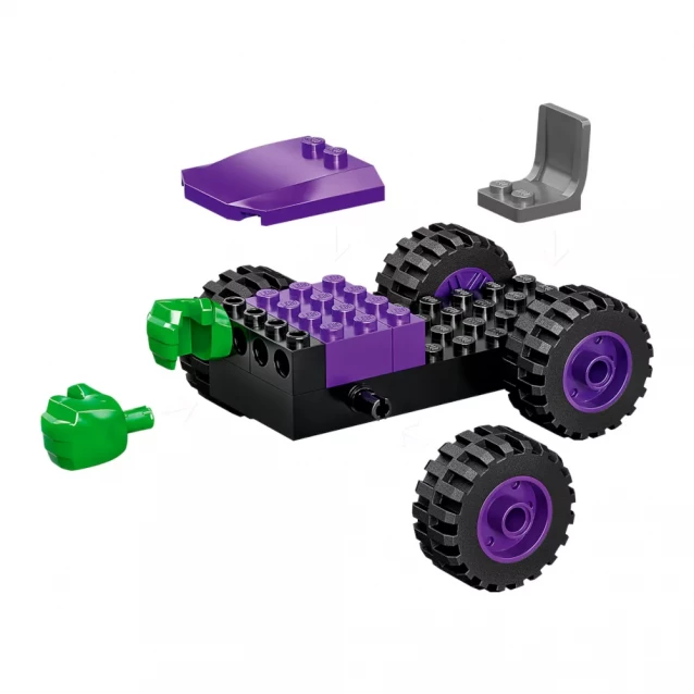 Конструктор LEGO Marvel Битва Халка з Носорогом на вантажівках (10782) - 7