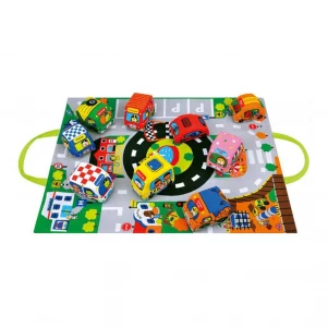 3D килимок K's Kids Машинки в місті (KA10665-GB) дитяча іграшка