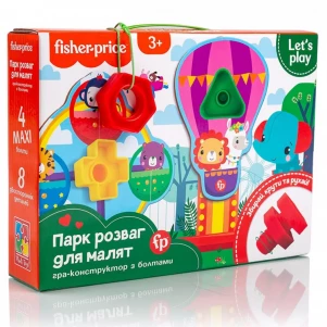Игра-конструктор Vladi-Toys Fisher-Price Парк развлечений для малышей (VT2905-21) для малышей