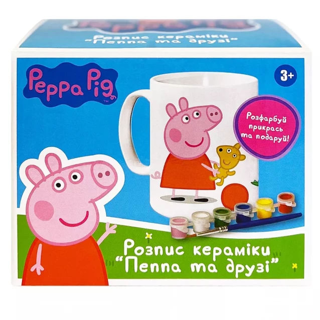 Набір для творчості Peppa Pig Розпис кераміки Пеппа та друзі (122822) - 1