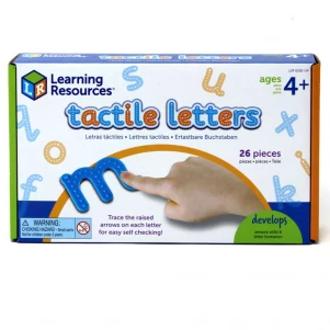 Ігровий набір Learning Resources Тактильні літери (LSP0192-UK) для малюків
