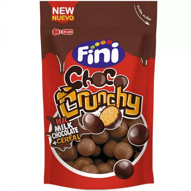 FINI Кранчи Fini с молочным шоколадом 1 шт - 1