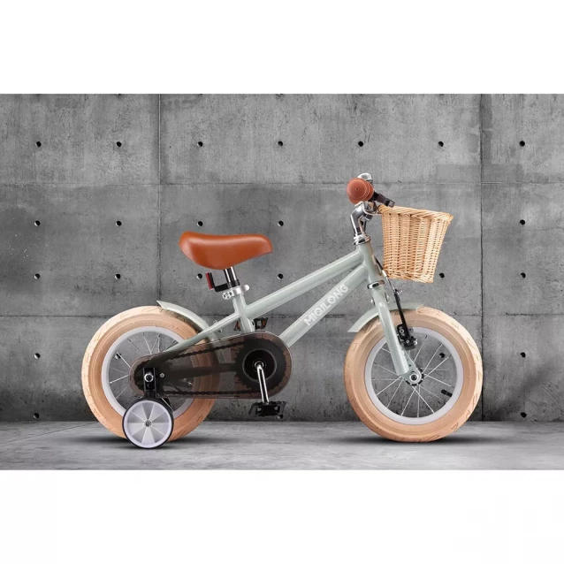 Детский велосипед Miqilong RM 12" Оливковый (ATW-RM12-OLIVE) - 10