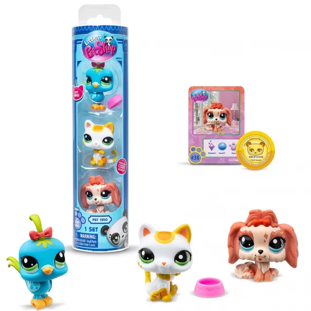 Набір фігурок Littlest PetShop Настрій міста 3в1 (00551) - 3