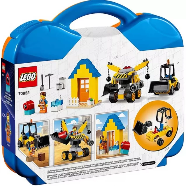 Конструктор LEGO Movie Ящик Для Конструювання Еммета! (70832) - 2