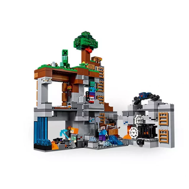 Конструктор LEGO Minecraft Пригоди На Скелях (21147) - 5