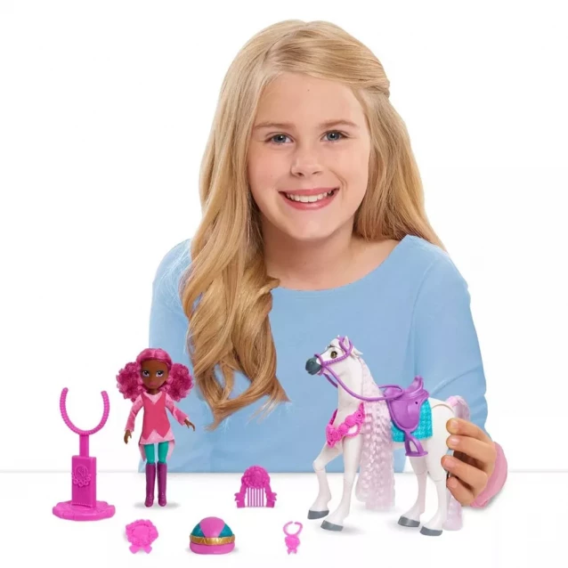 Іграшковий набір арт. 53175, лялька та кінь з аксес., у коробці - 8