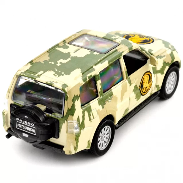 Автомодель TechnoDrive Шеврони Героїв Mitsubishi Pajero 4WD Turbo 47 ОМБр (250361M) - 5