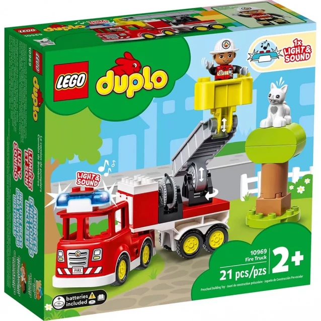 Конструктор LEGO Duplo Пожежна машина (10969) - 1