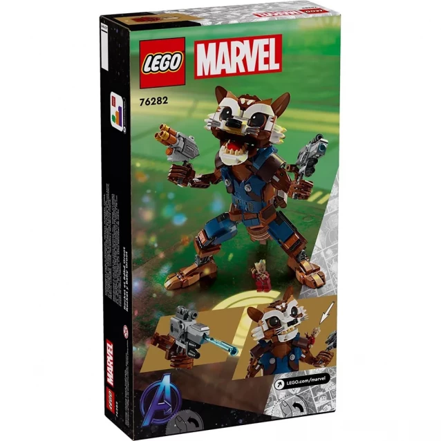 Конструктор LEGO Marvel Ракета и малыш Грут (76282) - 2