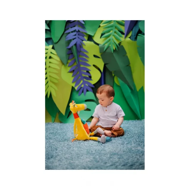 EBULOBO Развивающая игрушка "Жираф", 53 см - 7