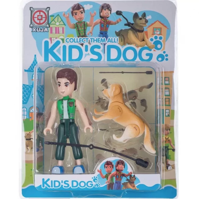 Конструктор Kid's Dog фигурка с собакой и аксессуары 6 видов - 3