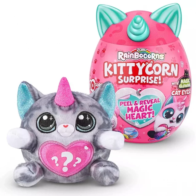 М'яка іграшка Rainbocorns Kittycorn Surprise! Nori (9259B) - 2