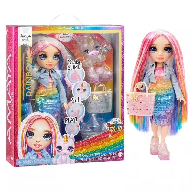 Кукла Rainbow High Classic Амая со слаймом (120230) - 1