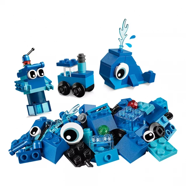 Конструктор Lego Classic Сині Кубики для творчості (11006) - 3
