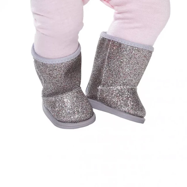 Zapf Взуття для ляльки BABY BORN - СРІБЛЯСТІ ЧОБІТКИ 824573-1 - 1