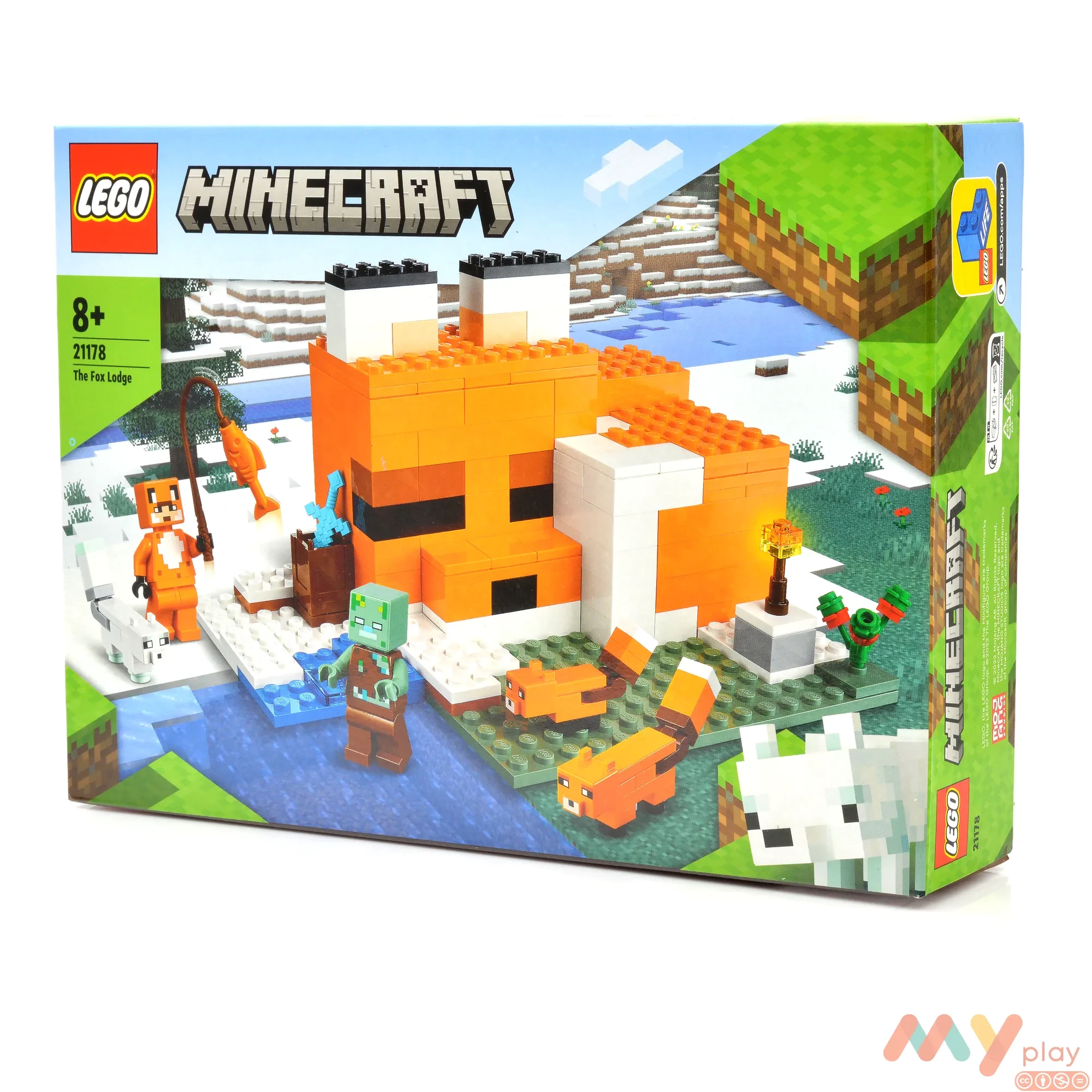 Конструктор LEGO Minecraft Нора лисы (21178) купить в интернет магазине с  доставкой по Украине | MYplay