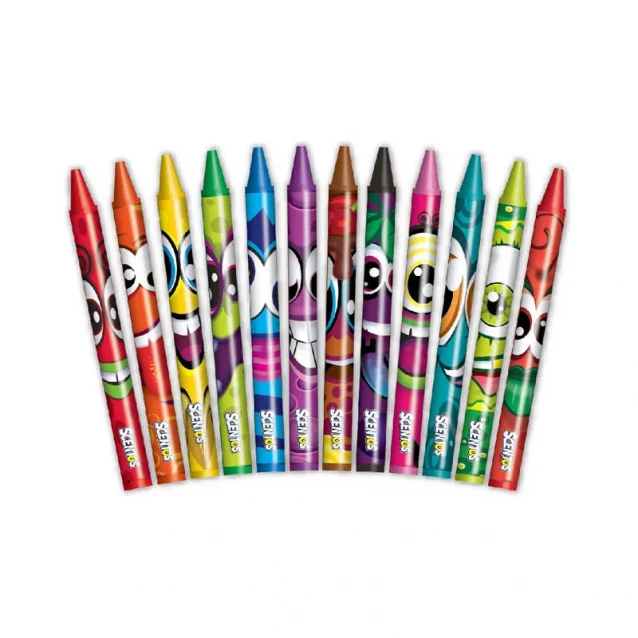 Ароматный набор для творчества - АРОМАТНОЕ АССОРТИ ручки,маркеры,воск.карандаши,наклейки,раскраска - 3