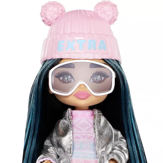 Лялька Barbie Extra Minis Fly Сніжна Леді (HPB20) - 4