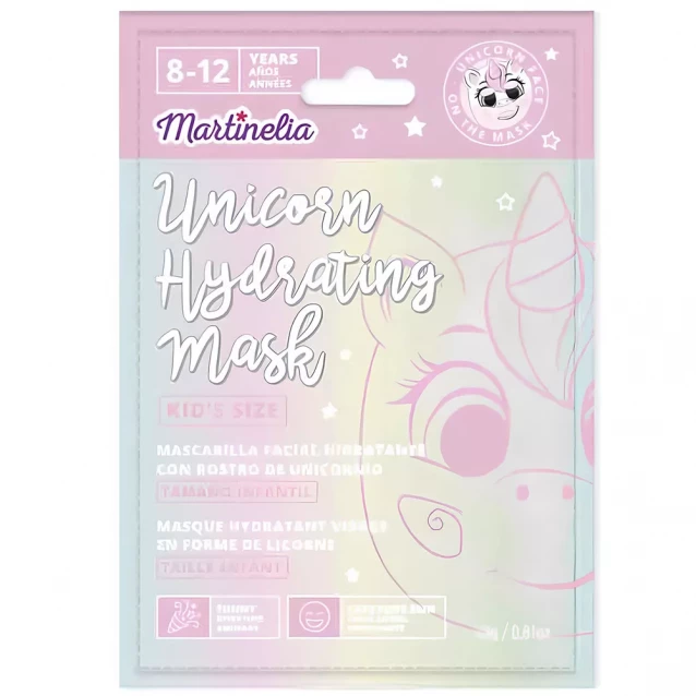 Зволожуюча маска для обличчя Martinelia Unicorn (77010) - 2