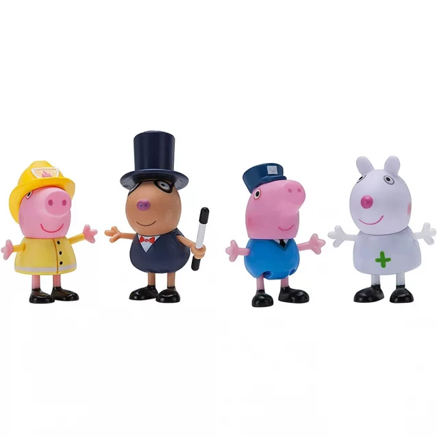 Набір фігурок Peppa Pig Коли я виросту Друзі Пеппи (97091) - 1