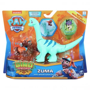 Набір фігурок Paw Patrol Діно-місія Зума с Бронтозавром (SM17706/1677) дитяча іграшка