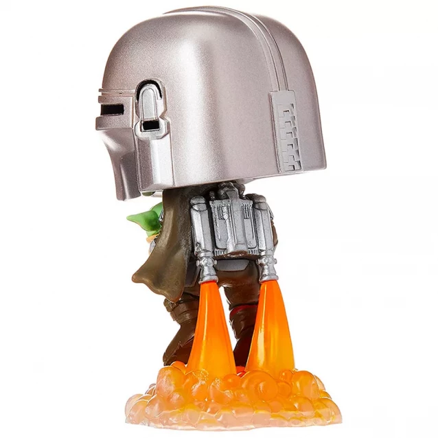 Фігурка Funko Pop! Star Wars Мандалорець з малюком у польоті (50959) - 3
