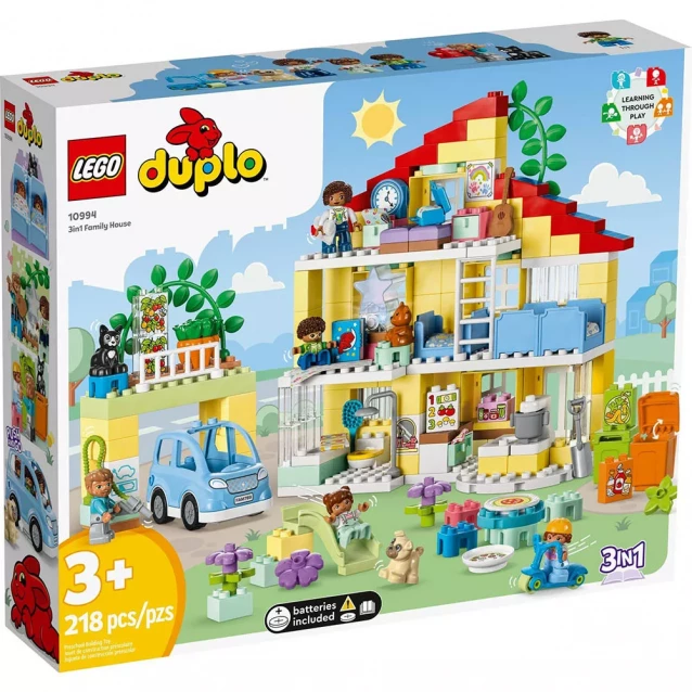 Конструктор LEGO Duplo Сімейний будинок 3в1 (10994) - 1