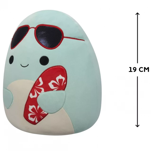 М'яка іграшка Squishmallows Дельфін Перрі 19 см (SQCR05372) - 2