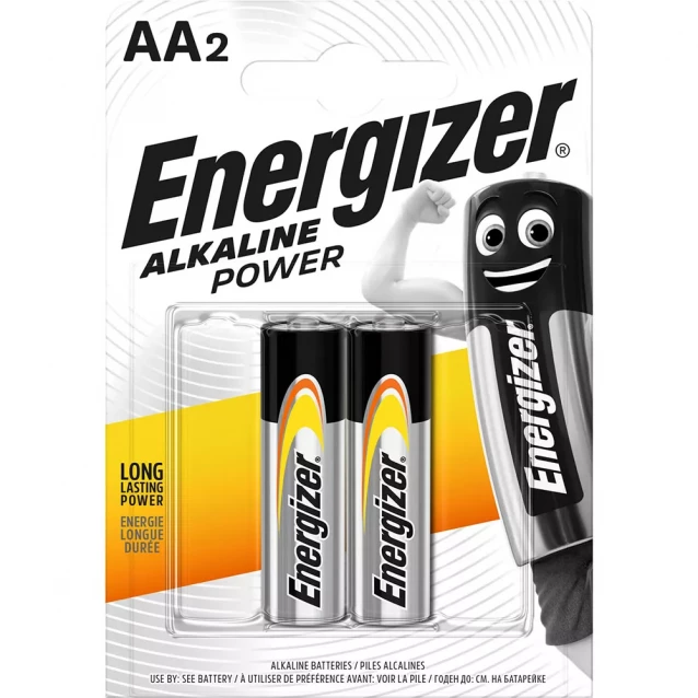Батарейка ENERGIZER AA Alk Power 2шт. (7638900297416) - 1
