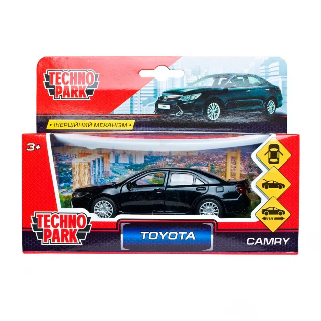 Автомодель TECHNOPARK Toyota Camry черный, 1:32 (CAMRY-BK) - 7